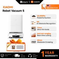 Mi Home Robot Vacuum and Mop 5 | Dual Version | Slim Design | 40mm Climb | AI Detects 130 Obstacles