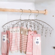 Multi-purpose Clothes Hanger, Shoe Drying Hook, Stainless Steel Baby Clothes Drying Clip
