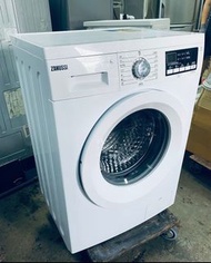 前置式 薄身型 洗衣機 金章牌 ZANUSSI ZWF8045D2WA 🍀 1400轉 8KG洗衣 大容量 九成新以上 100%正常 包送貨及安裝 // 二手洗衣機 * 電器 * 洗衣機 * 二手電器