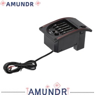 AMUNDR ​Guitar Preamp EQ​, ​LCD Display​ EQ PS-500 ​Acoustic Guitar Pickup, ​For Acoustic Guitar​ ​E