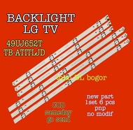 Lampu led bl backlight lg 49uj652 49UJ652T Tb atitljd