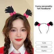 Creative laundry headband Fashionable CNY headband Personalized funny headband