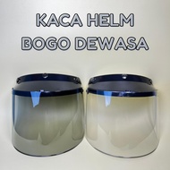 Bogo Helmet Visor - Retro Bogo Helmet Type