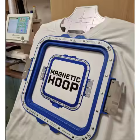 Magnetic Mighty Hoop Frame Starter Kit Hooping Station Board for Tajima SAI TMEZ TMBR TMBP Embroider