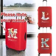 18-32 Inch Luggage Cover, Personalized Elastic Suitcase Protector Sleeve, Fits 18-32 Inch Travel Lug
