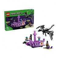 Lego Minecraft Series 21264 Ender Dragon And Heaven Ship Puzzle Building Blocks Children's Toys
