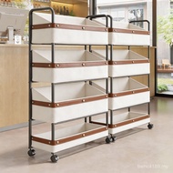 Convenience Store Storage Rack Display Shelf Store Shelf Multi-Layer Food Shelf Beverage Movable Sna