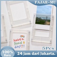 5Pcs 3 Inch Acrylic Photo Frames Magnetic Photo Frames Polaroid Photo Frames