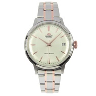 Orient Bambino Automatic Women's Two Tone Stainless Steel Bracelet Watch RA-AC0008S10B