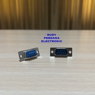 Socket CONNECTOR CONNECTOR VGA MALE COWOK DB9 DB 9 PIN