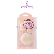 Odbo 3pcs Puffs Mochi Fmmily od8069 เซ็ตพัฟโมจิ od8069