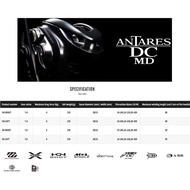 2023 SHIMANO ANTARES DC MD XG/HG BC FISHING REEL - LEFT
