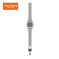 Crocodile CRDW5952.368 Silver Stainless Steel Strap Green Dial Women Watch
