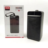 XO-PR160黑色特大容量充電器移動電源 XO-PR160 80000mAh Power Bank PD Extra Large Capacity