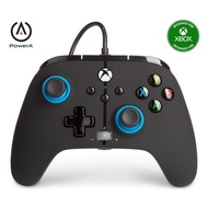 PowerA Enhanced Wired Controller for Xbox Series X|S, Xbox One, Windows 10/11 - Blue Hint (Officially Licensed)