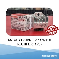 Yamaha Original LC135 V1 / SRL110 / SRL115 Rectifier & Regulator / Katab - 5VW-H1960-01