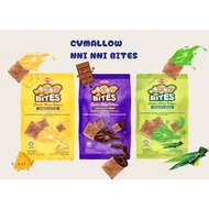 NNI NNI BITES CENTER FILLED WAFER 50G - CHOCOLATE / PANDAN / CHEESE