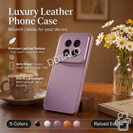 Luxurious embossed faux leather phone case for Redmi Note 15, 14, 13, 12 Pro Plus, Pro+, 4G, 5G, 15C