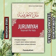 Original JURMIYAH Translation Meaning Of Indonesian Words, Book Library Edition Of jurumiyah Revision Jurmiah, NAHWU gramatika Science In Arabic Indonesia Pocket Size mini FAN Science NAHWU Book Library Publisher