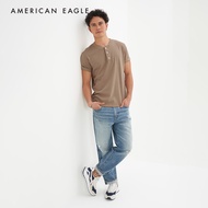 American Eagle Short-Sleeve Henley T-Shirt เสื้อยืด ผู้ชาย แขนสั้น (EMTS 017-2275-200)