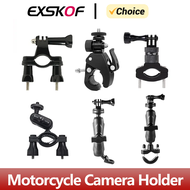 For GoPro Hero 12 11 10 9 Bike Mount 360° Motorcycle Holder Bracket Handlebar Mirror Mount For Gopro SJCAM AKASO Action Camera