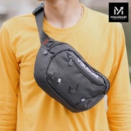 Volcom Men's Sling Bag Premium Men's Waistbag Waterproof Distro Men's Waist Bag