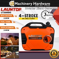 LAUNTOP 2.0KW Gasoline Inverter Generator LT2000IS - 6 Month Warranty