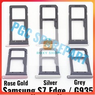 ORI Simtray Single SIM Samsung Galaxy S7 Edge G935 SM-G935F Simlock - Silver