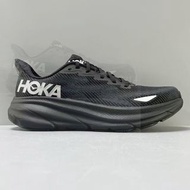 HOKA ONE ONE Clifton 9 男款黑色運動跑步鞋