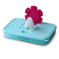 TUPPERWARE TISSUE BOX SMALL (1) ECER KOTAK TISU KECIL 1 PCS - BIRU TOSCA CERAH ATAU HIJAU ATAU UNGU