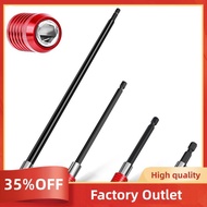 Drill Bit Extension 2/4/6/12 Inch, Magnetic Bit Holder 4 Pcs, Drill Extension Bit Holder 1/4 Inch He