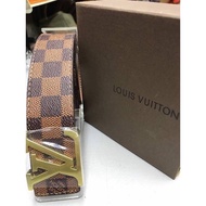 [Malaysia Seller ] LV Belt with Gold Buckle