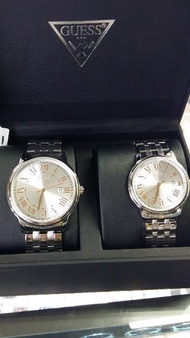 Jam tangan Guess W0740p2 Set Of 2 Couple original