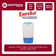 Eureka 7.8Kg Single Tub Washing Machine EWM780S