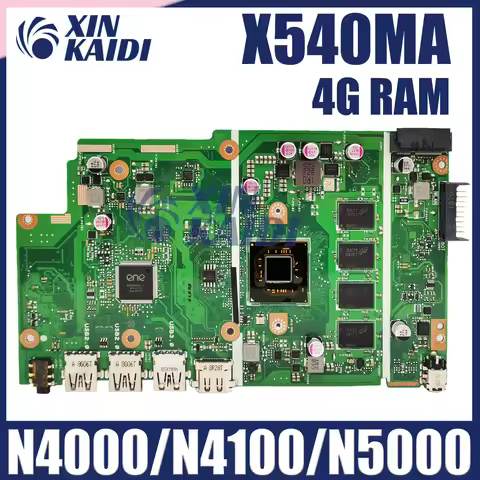 X540MB Mainboard For ASUS X540M A540M X540MB X540MA Laptop Motherboard With N5000 N4000 920MX 8GB 4G