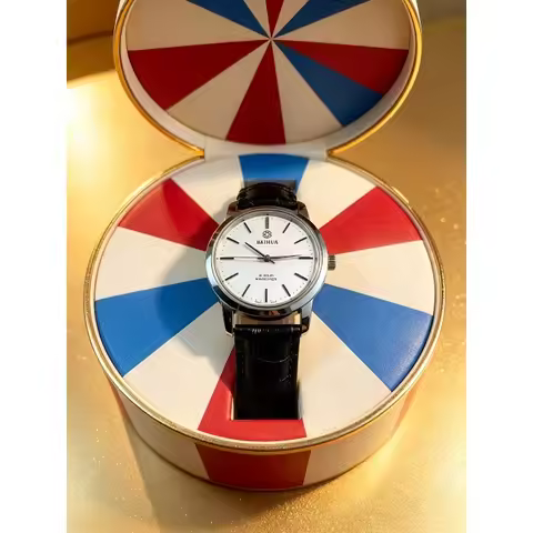 Shenyang Watch Factory, Manual Mechanical Watch, Diameter 37mm
