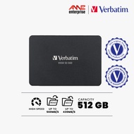 VERBATIM 256GB / 512GB Vi550 SATA III 2.5” Internal SSD