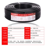 Zhujiang Cable Shielding Cable RVVP2 Core 3 Core 4 Core 5 Core 0.5/0.75/1.5 Pure Copper Audio Contro