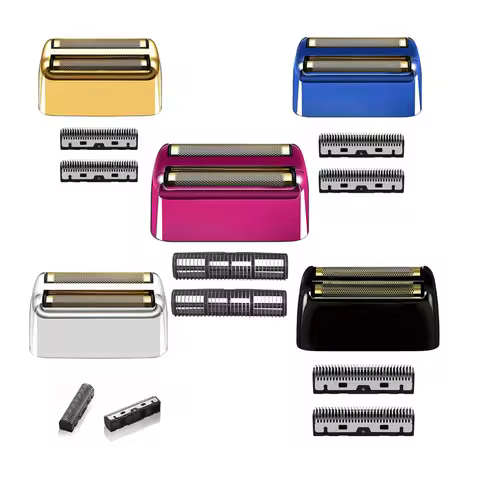 Professional Replacement Foil and Blades Set For BaByliss PRO Barberology Cordless Metal Double Foil