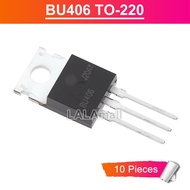 10pcs Original BU406 BU 406 TO-220 BU406TU TO220 7A/200V NPN Transistor New