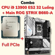 Intel Core i9 13900 ES2 Q0L4 CPU Combo + Main ASUS ROG B660-A WiFi D5 - 2nd - Floor