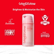 Glad2Glow Pomegranate Niacinamide Face Cream 100g - Brightening - Whitening - Hydrating Day Cream -