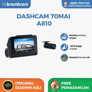 70mai Kamera Mobil Dashcam A810 4K 2160P - Kamera Mobil Dashcam 4K