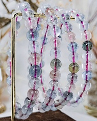 【冰種摩根石】天然淨體摩根石 水晶手鍊手串 / 一物一拍