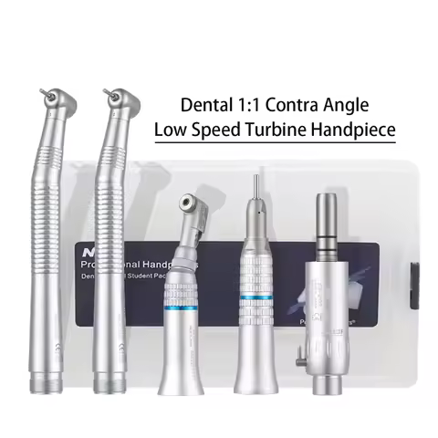 NSK Dental High Speed Handpiece Dental 1:1 Contra Angle Low Speed Turbine Handpiece Direct Drive Han
