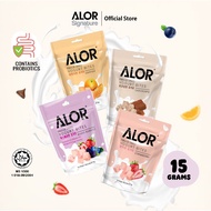 ALOR Yogurt Bites Kering Beku (pek kecil)/ ALOR Freeze Dried Yogurt Bites(Small pack: 15g/ 20g)