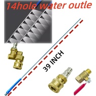 39 INCH14 Hole'' Portable Radiator Cleaning Wand, 4500 PSI Radiator Flush and Cleaner Tool, Quick Cl