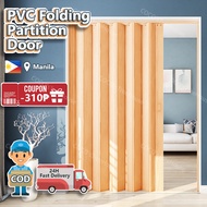 Accordion Sliding Door PVC partition divider simple folding door indoor for kitchen bathroom