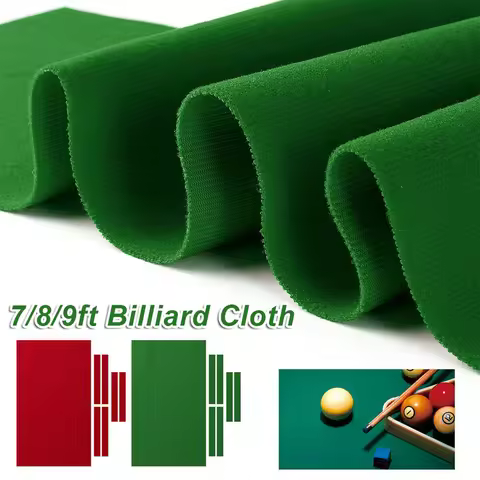 Professional 7/8/9ft Pool Table Felt Durable Bar Club Indoor Billiard Table Cloth Felt Billiards Acc