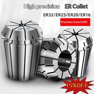 HOT SALE High Precision ER Collet Set ER16/20/25/32 Chuck for CNC Router and Milling Tools